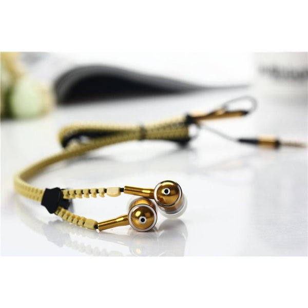 Zippery Lovely Metallic Earphone