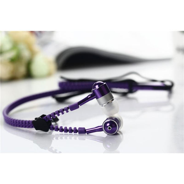Zippery Lovely Metallic Earphone