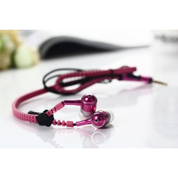 Zippery Lovely Metallic Earphone